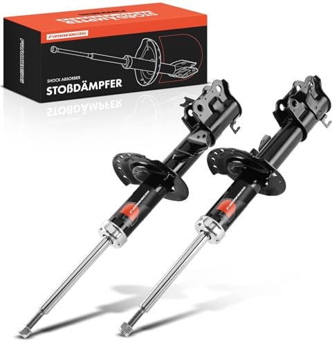 Frankberg 2x Stossdämpfer Stoßdämpfer Vorne Links Rechts 510mm Gasdruck | Kompatibel mit Picanto TA Replace# 3320020,546601Y100