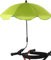 Gehanico Kinderwagen Sonnenschirm Regenschirm Universal Sonnenschirm Kinder Regenschirme Light Sonnenschirm UV Schutz Sonnenschirm Buggy für Kinderwagen mit Plastik Clips (Grün)