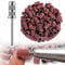100 PCS 180# Sanding Bands for Nail Drill Polishing Nail Cuticle Removal and Smoothening Nails With Nail Drill Bits for Buffing Nails and Foot Nails Nail Files For Nail Salons and DIY