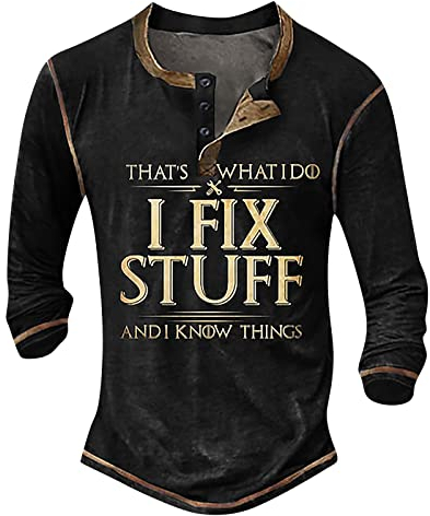 Poloshirts Für Herren Langarmshirts Für Herren Metallica Tshirt Oversized Tshirt Herren Tech Fleece Compression Shirt Langarmshirt Herren Kapuzenjacke Herren Herren Hemd(6-Black,XXL)