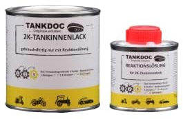 Tankdoc 2K-Tankinnenlack 250g rotbraun ausreichend für 1 Tank a 9L bei 2facher Versiegelung