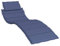 vidaXL Sonnenliegen Auflage, Liegenauflage mit Schaumstofffasern, rutschfest Polsterauflage für Gartenliegen Liegestuhl, Marineblau Oxford-Gewebe