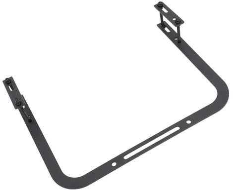 2 Stück Matratzen-Gleitstopper aus Stahl, Verstellbare Matratzen-Anti-Rutsch-Schallwand Metallbettrahmen