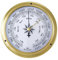 NKlaus Barometer aus Messing, 11,5x9x3,4cm – Hochwertige nautische Dekoration im Retro-Stil für Maritime Akzente 16113