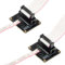 Treedix JTAG Breakout-Board-Adapterplatine, 2 x 7-polig, 2,54 mm, JTAG auf 2 x 5, 0,039 Zoll SWD-Adapter mit IDC-Flachbandanschluss, Flachbandkabel, Buchse auf Buchse, Länge 200 mm