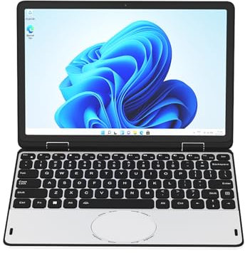 Tuofudun 360° YOGA,N100 Laptop,10.95 inch IPS Touch Screen,16GB DDR4 128GB SSD,Office Notebook Mini PC Tablet