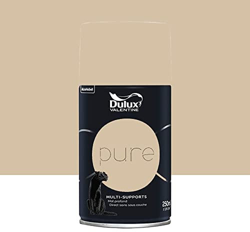Dulux Valentine Bombe de Peinture murs & boiseries Pure Camel 0,25 L