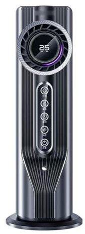 ZYNCUE for Ultra-Quiet 3-in-1 Tragbarer Luftkühler und Luftbefeuchter für Zuhause, Büro und Schlafzimmer, 35 dB, 20,3 cm kompaktes Design, Weiß