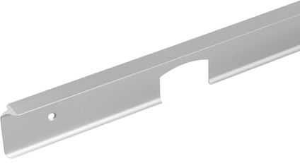 cyclingcolors 1x Jonction plan de travail 38mm profilé baguette de finition rayon 5mm 600mm, angle aluminium
