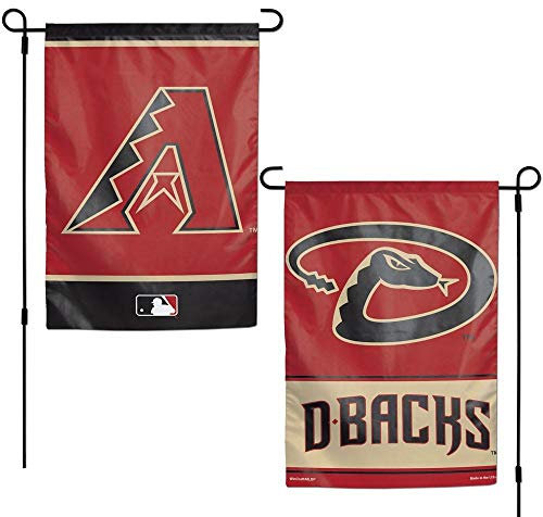MLB Arizona Diamondbacks Flagge, 30,5 x 45,7 cm, Gartenstil, zweiseitige Flagge, Teamfarben, Einheitsgröße
