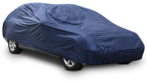 Navaris Housse Voiture - Housse Protection Voiture avec 3 Tailles Disponibles M L XL - Bâche Voiture imperméable Protection poussière Soleil Neige