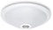 Kwazar Luminaire Deckenlampe mit Bewegungsmelder Deckenleuchte Küche Wohnzimmer 2 x E27 Fassung Modern Deckenlampe mit Sensor 360° 230V Lampe Ø 30cm Deckenstrahler MAGOR