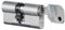EVVA EPS Doppelzylinder mit 3 Schlüssel + Sicherungskarte, einzelschließend oder gleichschließend, Schließanlage, Zylinderschloss Türschloss, Länge A:31 mm I:36 mm