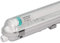 HOFTRONIC - LED-Feuchtraumleuchte 120 cm 4000K Neutralweiß 18W 2520lm 140lm/W Flimmerfrei Verlinkbar T8 Werkstattlampe IP65 Wasserfest Wannenleuchte Leuchte für Garage Keller Bad Büro Warenhaus