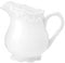 JHNIF Vintage Pure White Keramik Milchkännchen mit Griff, 170 ml Kaffee-Milchkännchen-Krug.