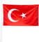 KliKil Drapeau de Turkey - Grand drapeau en polyester résistant de 150x90 cm avec œillets en métal, idéal pour les célébrations comme Republic Day, October 29th, Ay Yıldız