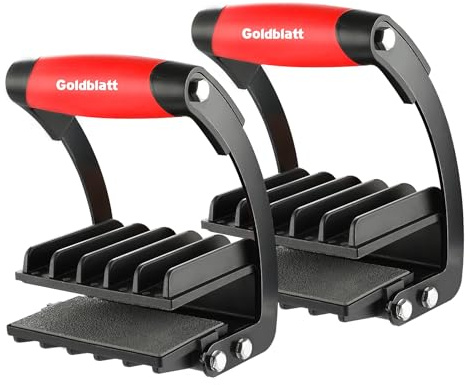 Goldblatt 2 Pack Panel Carrier, Plywood Lifting, Drywall Carrying Tool for Wood, Synthetic Cement Board - Clamping Thickness up to 3/4 inch