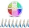 GIDEALED12V RGBWW LED Streifen 5m,Dimmbares RGB Kühlweiß Warmweiß(2700K-6000K) Flexibler Farbwechsel 6 Draht RGB CW WW LightStrip Plus für Ambiente Lighting,nur 16.4ft RGBCCT LED Strips