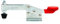 INGDAUM® 1 Stück GH-22100 Waagerechtspanner Einstellbare Kniehebelspanner Schnellspanner Knebelklemme für Vorrichtungsbau, Montage, Maschinenbau, Holztechnik (1, GH-22100 (68 kg))