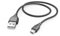 Hama Ladekabel USB A auf Micro USB, 1,5m (Schnellladung, Handy Ladekabel, Datenkabel, USB Kabel, Handykabel, Ladekabel USB Typ A, Micro-USB, maximal kompatibel) schwarz