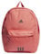 adidas Unisex Classic Badge of Sport 3-Stripes Backpack, Preloved Scarlet/Black, One size