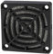 AERZETIX - C15115 - Rejilla de protección para Ventilador 60x60mm con Filtro de Polvo para Caja de Ordenador PC - Densidad de Filtro 45 ppi - en plástico - Color Negro