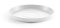 Ecopots Soucoupe pour pot de fleurs Amsterdam blanc clair - Diamètre extérieur : 36 cm - Diamètre intérieur : 33 cm - Ronde - Grande soucoupe pour pot de plantes - En plastique recyclé - Pour