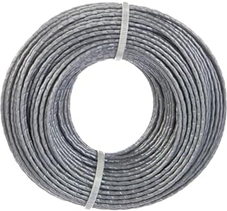 TRUSTLIONTEK Linea di riempimento, Compatibile con tutti i mulinelli decespugliatori Bosch ,24 m × 1,6 mm, grigio