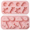 UR URLIFEHALL 2 Stück Silikonformen Einhorn Sonne Meteor Regenbogen Backformen für Schokolade, Süßigkeiten, Cupcakes, Seife, Gelee, Kekse, Eiswürfelform