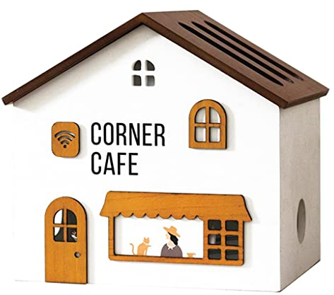 WLAN-Router-Aufbewahrungsbox, Kabel-Organizer-Box, WLAN-Organizer-Box, Router-Box-Versteck, dekorativ