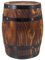 Alipis Weinfass Dekoration: Bierfass Weinfass - Dekoration Holz Rotweinfass Handwerk Ornament