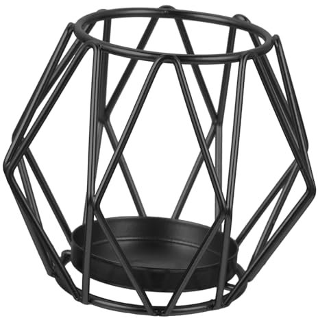 ULDIGI Geometrischer Teelichthalter Eleganter Kerzenständer Für Hochzeiten Und Partys Rustikale Tischdeko Für Und Feierlichkeiten Langlebig Und Rostfrei Für Verschiedene Kerzenarten