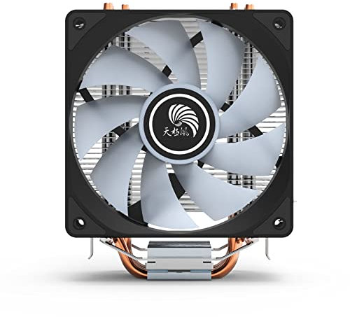 YAPAILANG Ventilador silencioso de 12 cm para CPU 1150 115 1155 1156 1200 17XX AM4 AM3+ AM3 FM1 FM2 FM2+ CPU Air