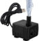 Pompa Acqua USB 5W 180L/H Mini Pompa dell'acquario, Pompa Regolabile, Pompa Sommergibile per Stagno Laghetto Fontana Giardino