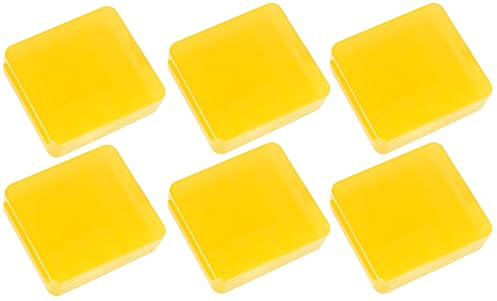 JEVX 6 Piezas Caja de Baterias de Plastico – Caja de Almacenamiento de Baterias y Pilas Recargables para 18650, 18350, 16340, AA y AAA – Organizador Contenedor para 4 Celulas