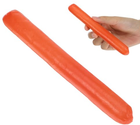 Saucisse Hot-Dog Factice Réaliste en PVC pour Décoration la Cuisine | Modèle Rouge, Aspect Fidèle et Design Unique, pour Vitrines, Expositions Culinaires, Photos et Tables