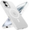 KPPIT for iPhone 16 Plus case Compatible with MagSafe, Shockproof Drop Protection, Frosted Translucent Back Magnetic Phone Case for iphone 16 Plus,Transparent