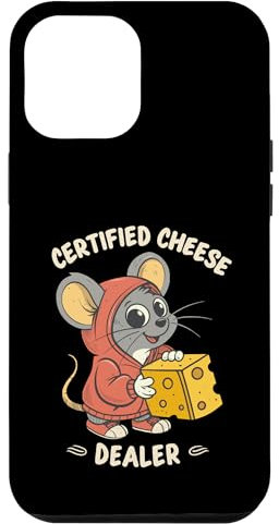 Certified Cheese Dealer Funny Mouse Case for iPhone 12 Pro Max