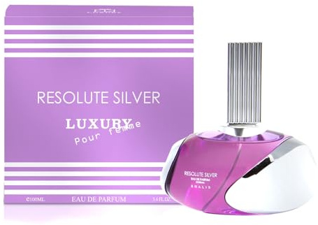 Luxury Collection - Resolute Silver by Khalis for Women - 3.4 oz EDP Spray