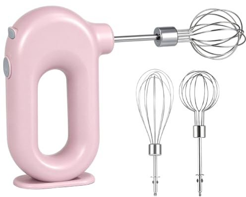 Kabelloser Handmixer Elektrisch, Schneebesen, 4-Gang Einstellbar Grün