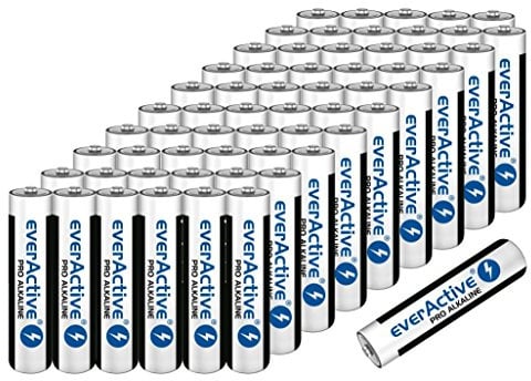 Batterien Micro AAA LR03 Alkaline Vorratspack 60 Stück everactive Markenqualität