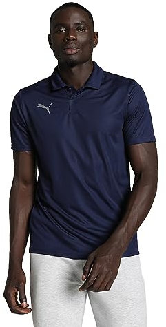 PUMA Herren Teamliga Sideline Polo Shirt, Dunkel Blau, 3XL