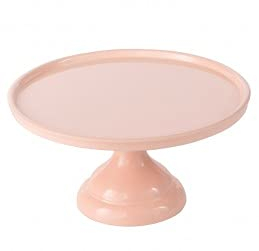 Alzatina alzata per frutta e dolci diametro 30x20h cm (Rosa)