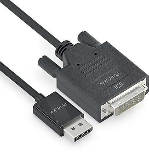 PureLink DisplayPort auf DVI Kabel, 1920 x 1200 WUXGA Auflösung, vergoldete Steckkontakte, 3,00m, schwarz