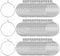 Prasacco 100 Pieces Earring Hoops for Jewelry Making, Ear Wine Glass Stainless Steel Hoop Earring Pin DIY Earrings Wires Findings for Women Hoop Earrings Making (20mm)