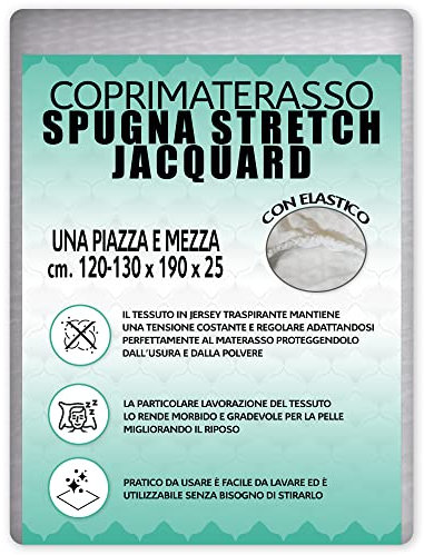 Copri Materasso 1 Piazza E Mezza | Coprimaterasso Una Piazza E Mezza - Elasticizzato - Con Angoli - 120x190cm