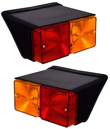APSMOTIV -Traktor -Rücklichter 12 -V Superhell LED Heck Kombinationslampe Traktor -Rückleuchten Baugruppe Ersatz für Gehäuse/IH | Fiat | Ford New Holland Traktoren 6610 535 515 4610