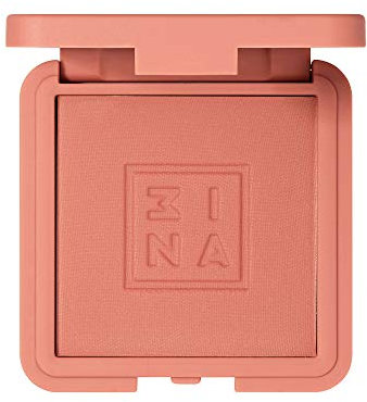 3INA MAKEUP - The Blush 369 - Marrone rosa - Fard in Polvere Mineralizzato - Tonalità Vivaci - Lunga Tenuta - Risultato Naturale - Effetto Luminoso - Vegan - Cruelty Free