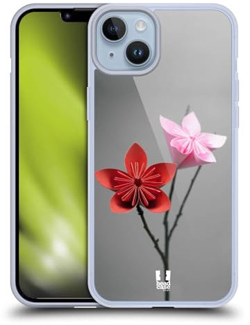 Head Case Designs Kusudama Oribana Caso de Gel Suave Compatible con Apple iPhone 14 Plus