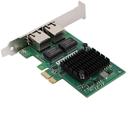 Tarjeta de Red E1000 para Tarjeta I350T2M Puerto Dual Pcie para Procesador de Chip I350Am2 Tarjeta de Red Gigabit
